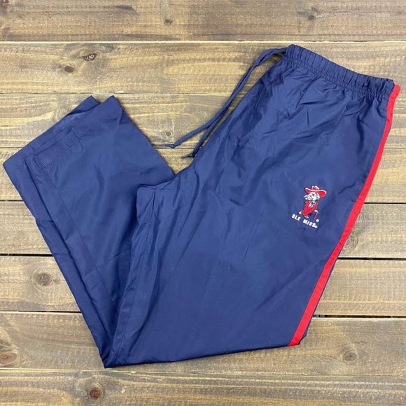 Womens Ole Miss Rebels Wind Pants Size 